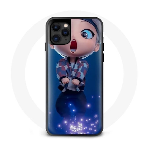 Coque för iPhone 12 Mini BTS TinyTAN Animation V Mic Drop