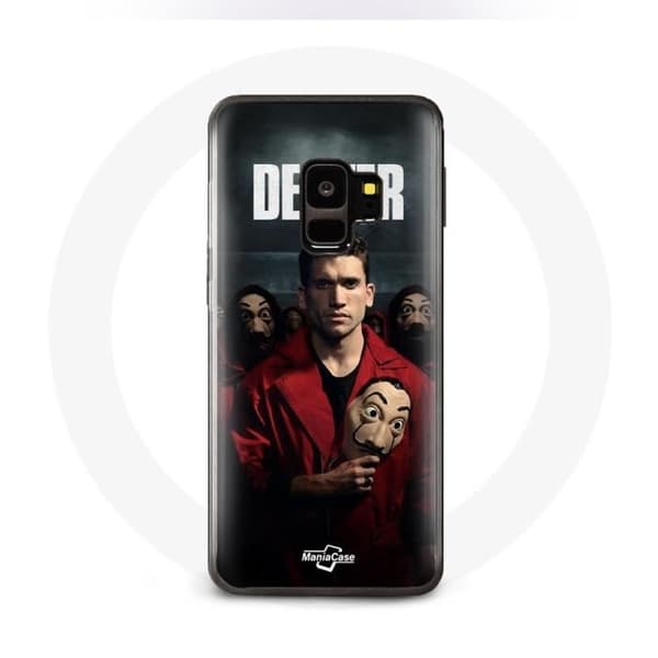 Coque - La Casa De Papel - Samsung Galaxy S9 - Blød - Sort - Beskyttelse