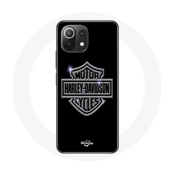 Coque - Harley Davidson - Xiaomi Mi 11 Lite - Svart - Hård - Skydd