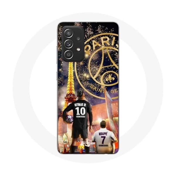Coque för Samsung Galaxy A52 PSG Neymar och Mbappé God Jul