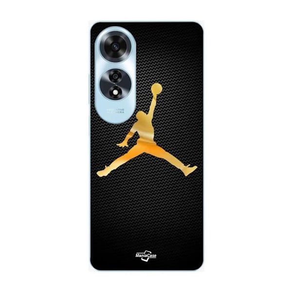 Coque för Oppo A60 Jordan-logotyp 23 nike basketboll färg guld Maniacase