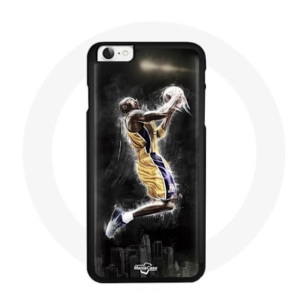 Coque - Maniacase - Iphone 6 - Kobe Bryant - Svart - Hård - Sport Svart