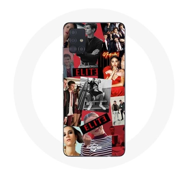 Coque för Samsung Galaxy A51 Elite Säsong 5 Affisch Karaktärer