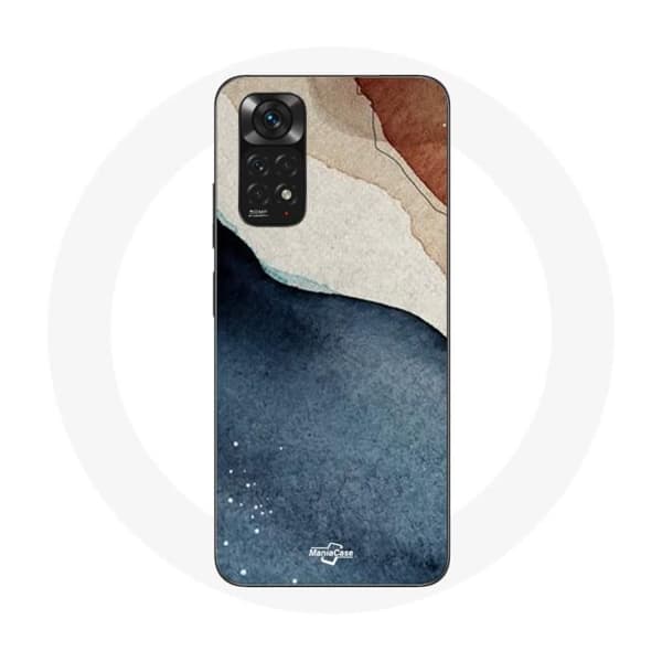 Cover til Xiaomi Redmi Note 11S med abstrakt tekstur baggrund