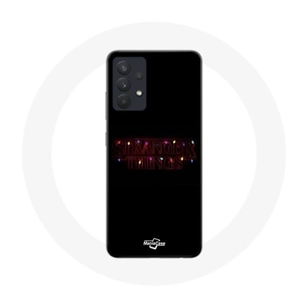 Coque för Samsung Galaxy A13 5G Stranger Things Affisch Logotyp God Jul