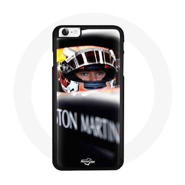 iPhone 4-fodral - Red Bull - Verstappen - Hård - Svart - Syntetisk