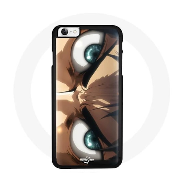 Coque - Maniacase - Iphone 6 - Svart - Attack on Titan - Mjuk svart