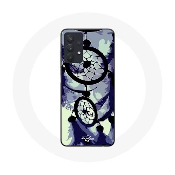 Coque för Samsung Galaxy A32 5G Drömfångare lila grå och svart