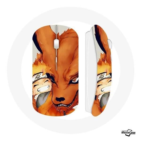 Mus - Naruto - Trådlös - Orange - USB - Cosplay