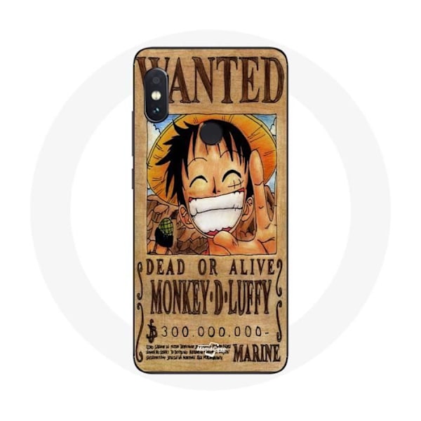 Coque för Xiaomi Redmi Note 5 Pro One Piece Manga Luffy sökdisplay