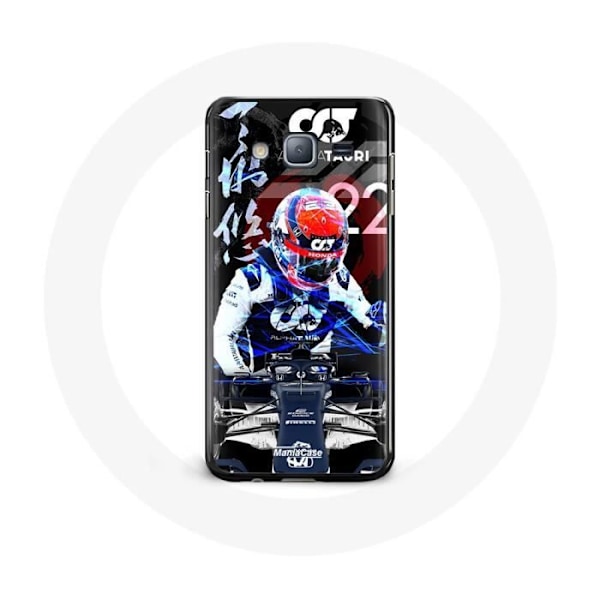 Skydd för Samsung Galaxy J3 2016 Formel 1 Yuki Tsunoda japansk F1-förare