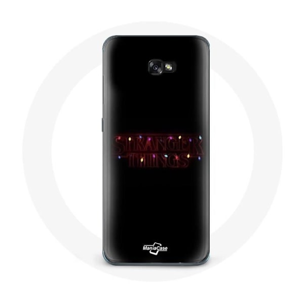 Coque för Samsung Galaxy A5 2016 Stranger Things Affisch Logotyp God Jul