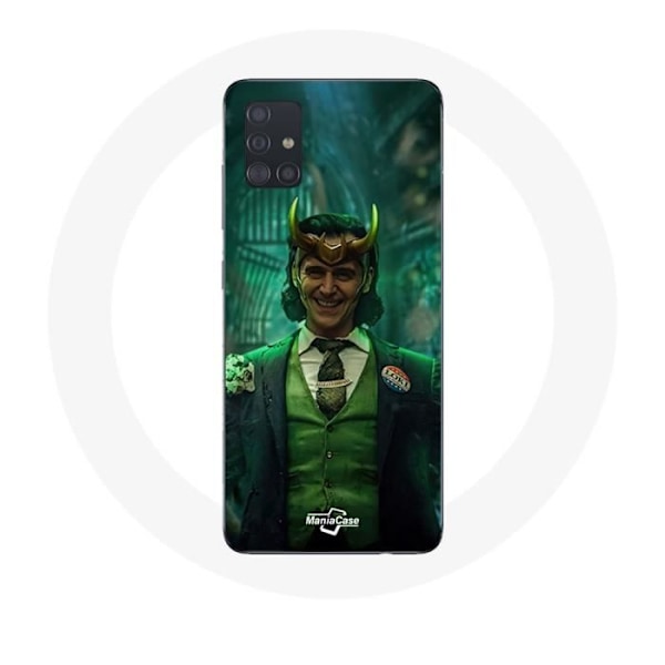 Coque - Maniacase - Samsung Galaxy A51 - Fjäderlätt - Svart - Loki Thor Ragnarok Svart