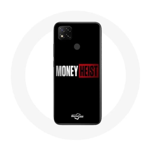 Coque - La casa de papel - Xiaomi Redmi 9C - Blød - Sort - Beskyttelse