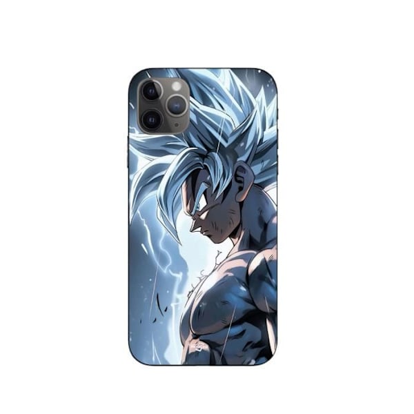 Coque - Maniacase - Iphone 11 Pro - Songoku Ultra Instinct - Mjuk - Svart
