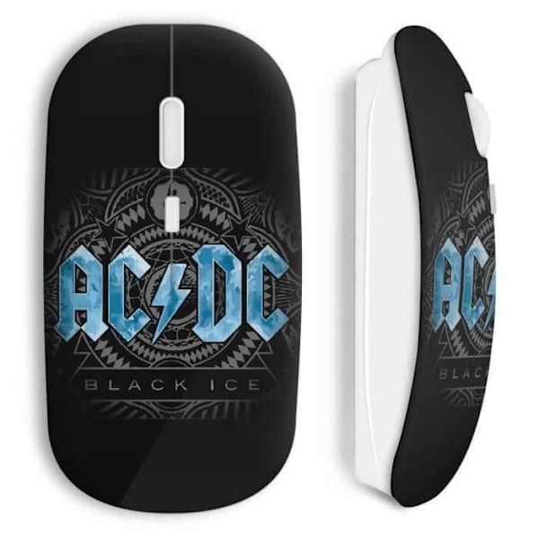 Souris Trådlös Acdc Black Ice Rock N Roll