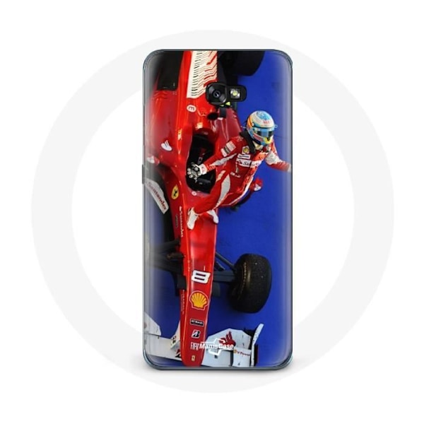 Mobilskal för Samsung Galaxy A3 2016 Formule 1 Fernando Alonso Formel 1-förare Röd