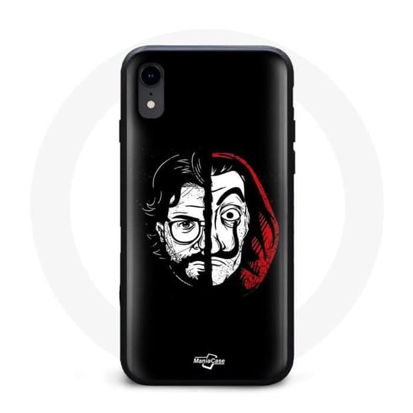 Coque Iphone XR La Casa De Papel mask professor