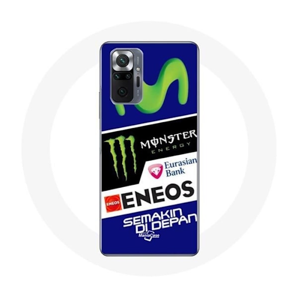 Coque för Xiaomi Redmi Note 10 Pro Monster Energy Yamaha Eneos