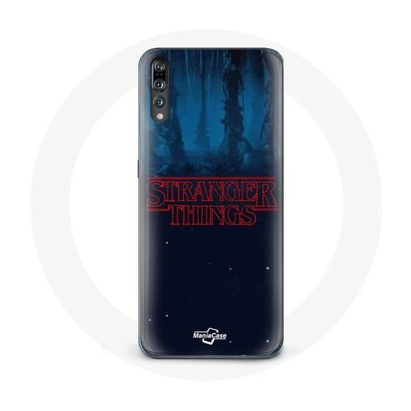 Coque - MANIACASE - Huawei P20 Pro - Blød - Beskyttelse - Stranger Things logo