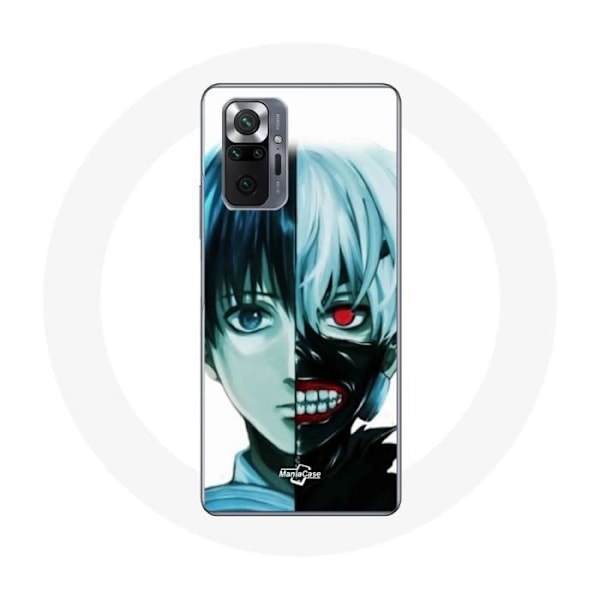 Coque för Xiaomi Redmi Note 10 Pro Tokyo Ghoul Halva Ansikte