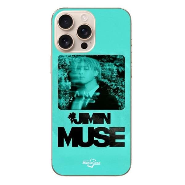Coque - MUSE - Iphone 16 Pro Max - Souple - Noir - BTS Jimin