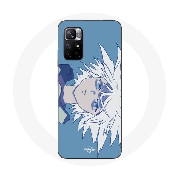 Coque - Maniacase - Redmi Note 11 5G - Killua Hunter x Hunter - Silikone - Blød svart