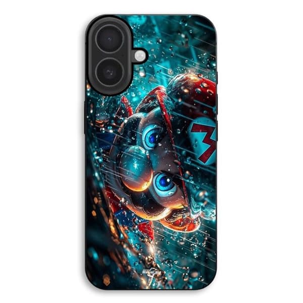 Coque för iPhone 17 Super Mario Fan konst