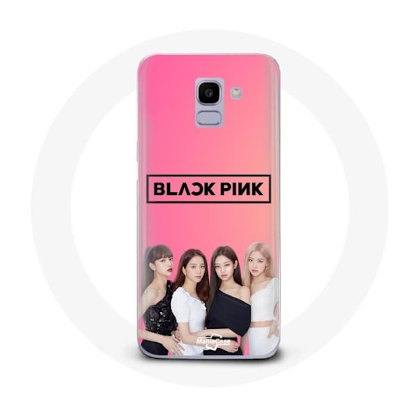 Coque för Samsung Galaxy J6 2018 Blackpink Jennie Jisoo Rosé och Lisa Affisch