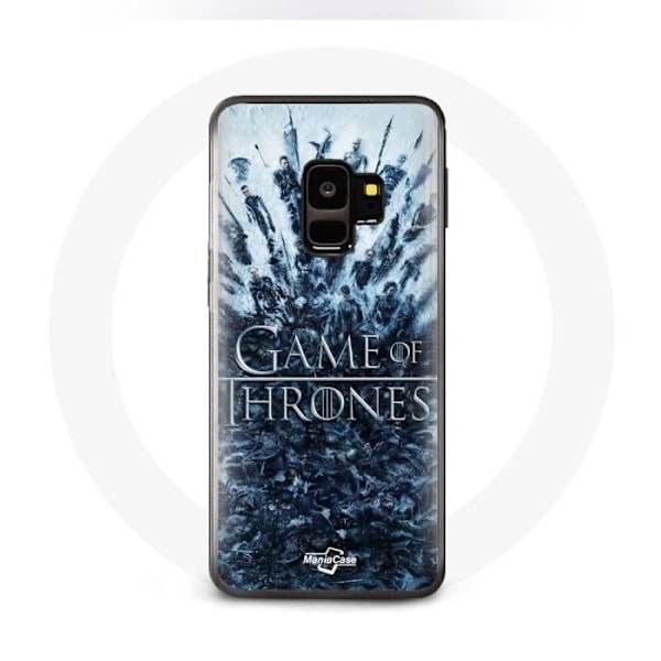 Coque för Samsung Galaxy S9 Plus Game of Thrones säsong 8 Avsnitt 1 Järntronen Karaktärer log