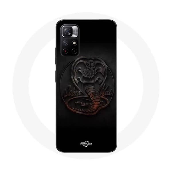 Coque - Maniacase - Redmi Note 11 5G - Cobra Kai - Blød - Sort - HD svart