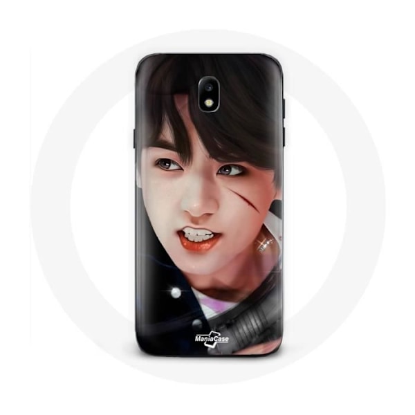 Coque för Samsung Galaxy J5 2017 BTS Bangtan Sonyeondan Jungkook Fanart