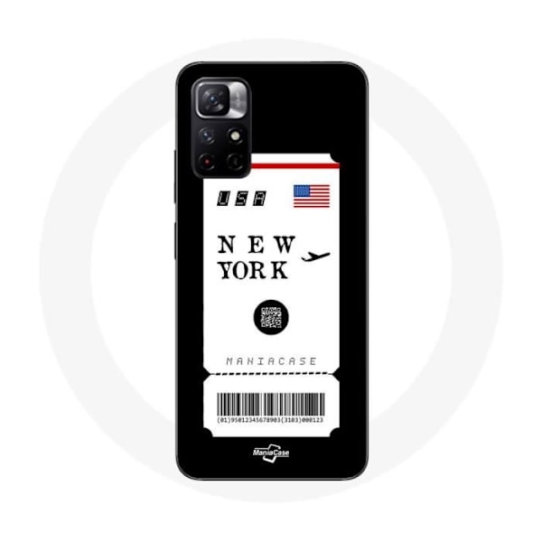 Coque Redmi Note 11 5G Flygbiljett New York