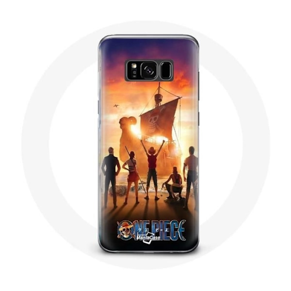 Coque - Maniacase - Samsung Galaxy S8 Plus - Flexibel - Svart - One Piece Poster Konst Säsong 1