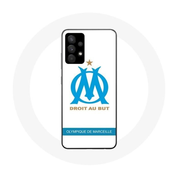 Coque för Samsung Galaxy A13 4G / A13 4G Lite Olympique de Marseille Logotyp Vit Bakgrund