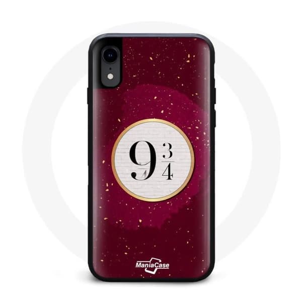 Coque - Harry Potter - Iphone XR - Pehmeä - Punainen - Raide 9 3/4