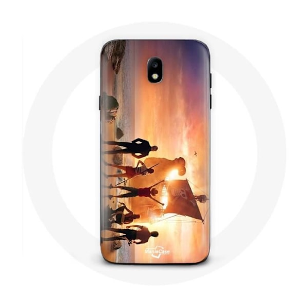 Skydd för Samsung Galaxy J3 2017 One Piece Affisch Besättning Säsong 1