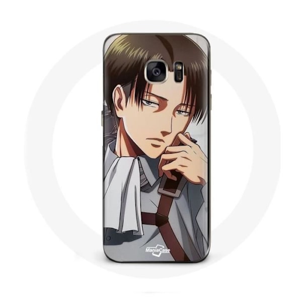 Coque för Samsung Galaxy S6 Edge Attack on Titan Levi Ackerman Manga
