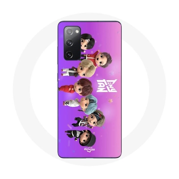Coque för Samsung Galaxy S20 FE BTS TinyTAN Animation Affisch RM Jin Suga J-Hope Jimin Jungkook Och V Mic Drop Dans