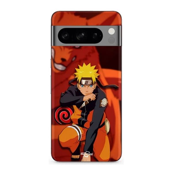 Cover til Google Pixel 8 Pro Naruto Kurama mode svart