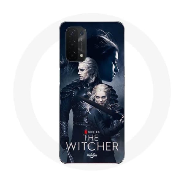 Coque - Oppo - A54 5G - Blød - The Witcher - Geralt, Yennefer, Ciri