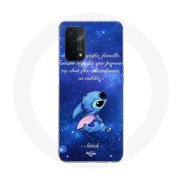 Coque pour Oppo A54 5G Stitch Ohana Citation