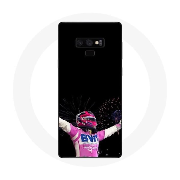 Skydd till Samsung Galaxy Note 9 Formel 1 Sergio Pérez Mendoza vann loppet