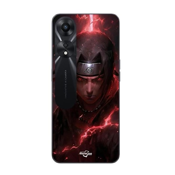 Coque för Oppo A78 5G Itachi Uchiwa anime 3D fanart Maniacase