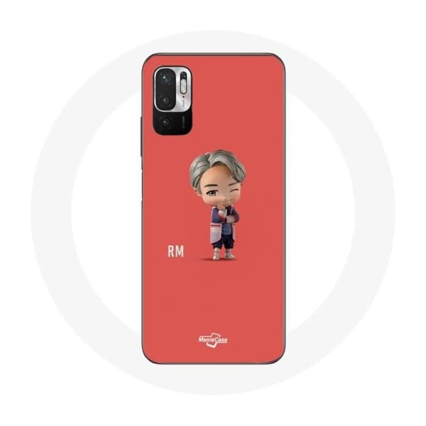 Cover til Xiaomi Poco M3 Pro BTS TinyTAN Animation RM