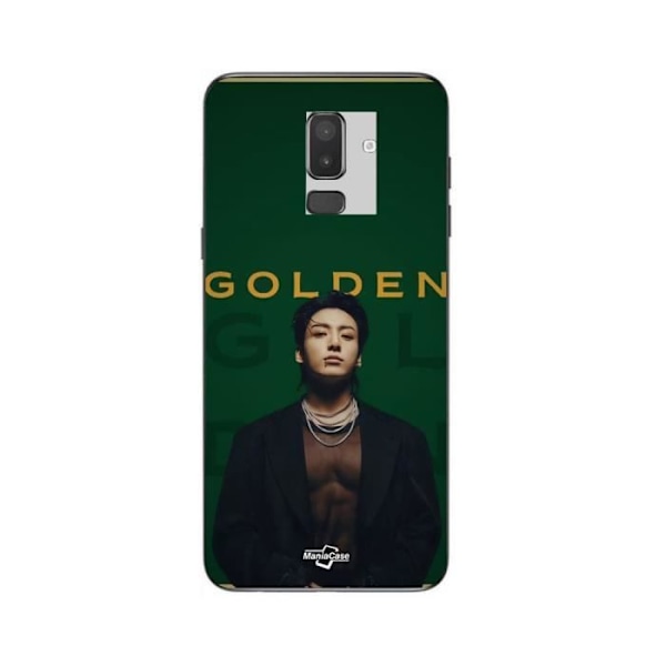 Coque - BTS - Galaxy J8 2018 - Mjuk - Svart - Golden Jungkook