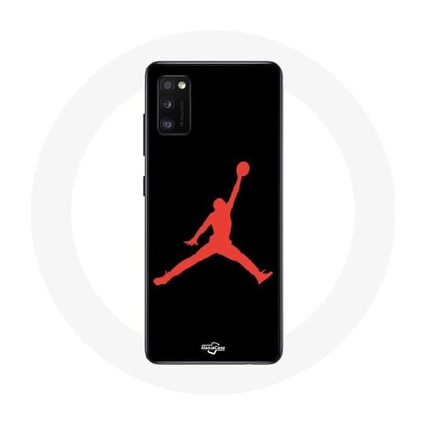 Coque för Oppo A16 Michael Jordan Logotyp Röd