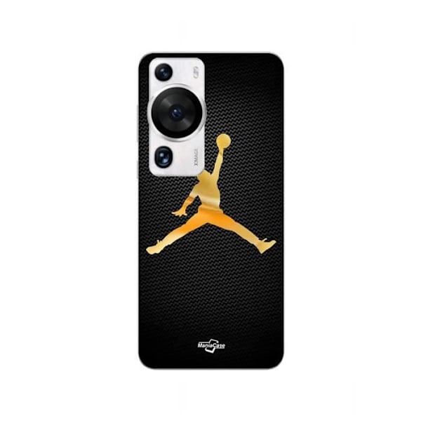 Coque Huawei P60 Pro Jordan-logotyp 23 nike basketboll guld färg Maniacase