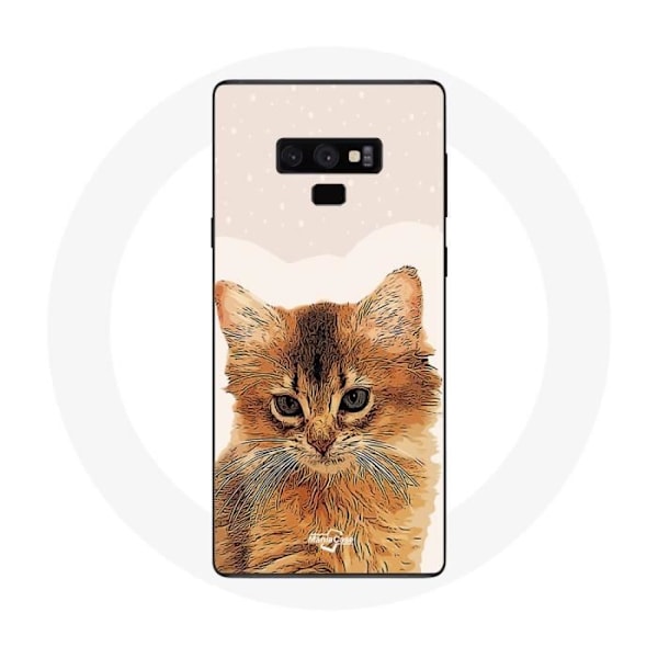 Skyddsfodral för Samsung Galaxy Note 9 Somali Kattras.