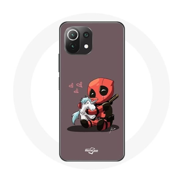 Coque för Xiaomi Mi 11 Lite DeadPool enhörning